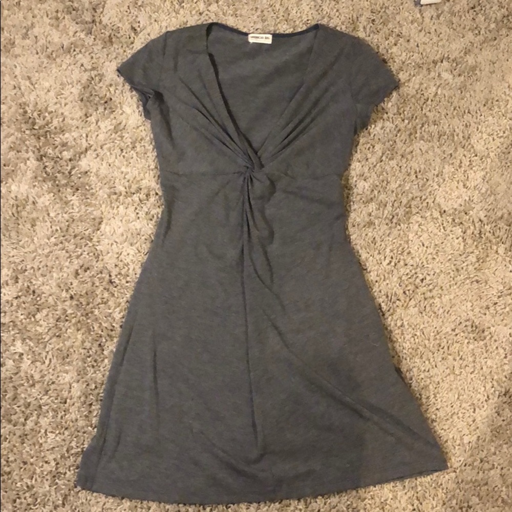V-neck t shirt dress